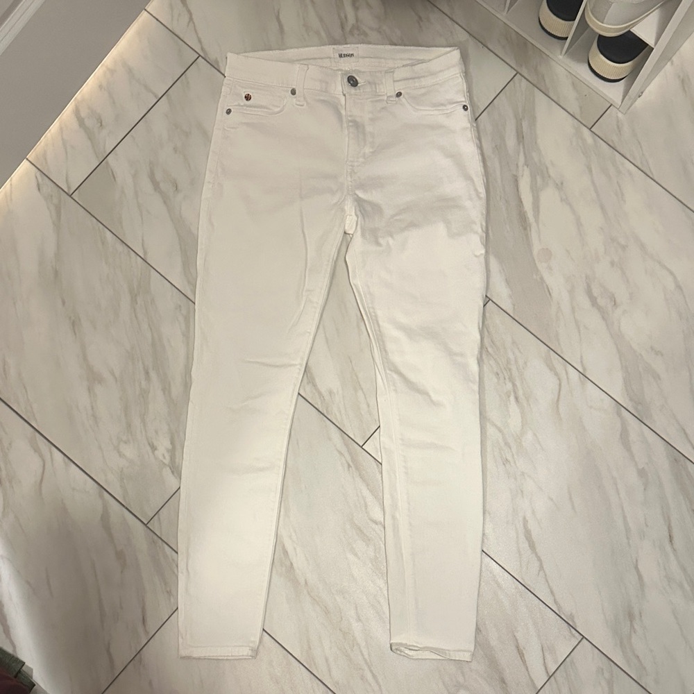 Hudson White Jeans